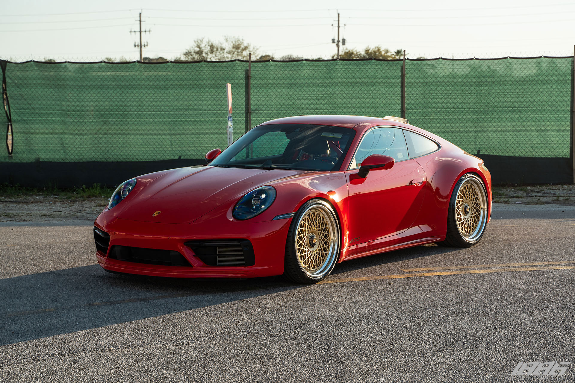 Porsche 911 Carrera GTS (992) with 1886 Custom Forged Wheels
